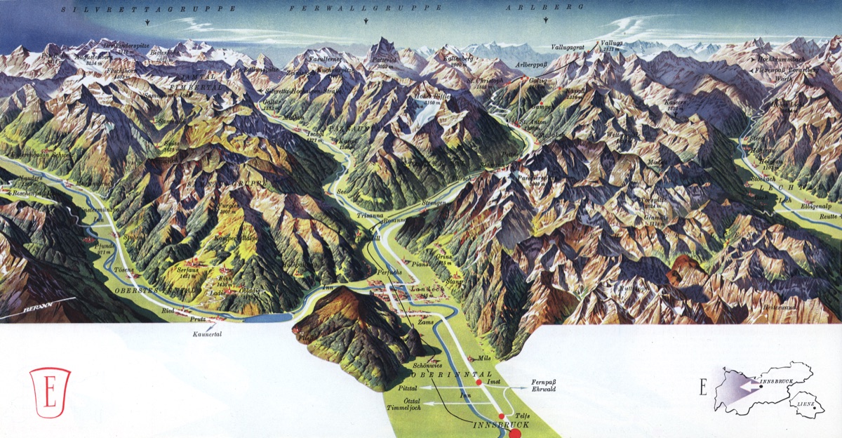 Upper Inn Valley with Paznaun and Arlberg