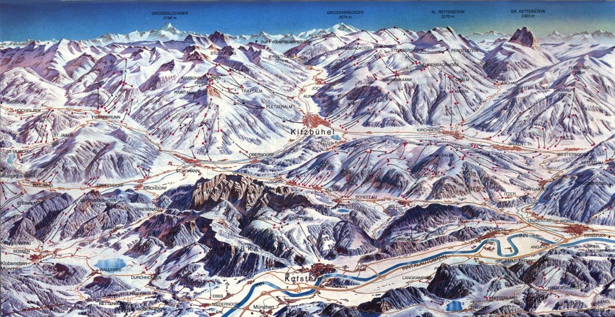 Kitzbühel Alps Winter