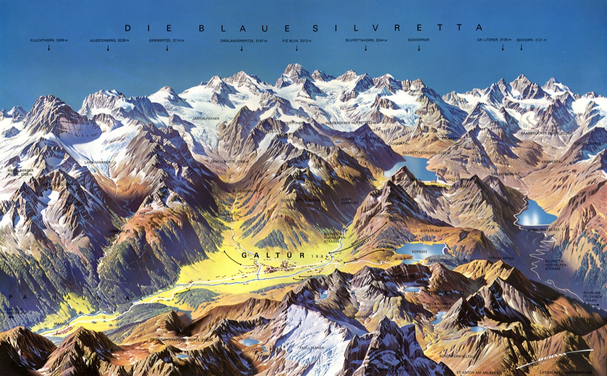 Galtür and the Silvretta, Summer