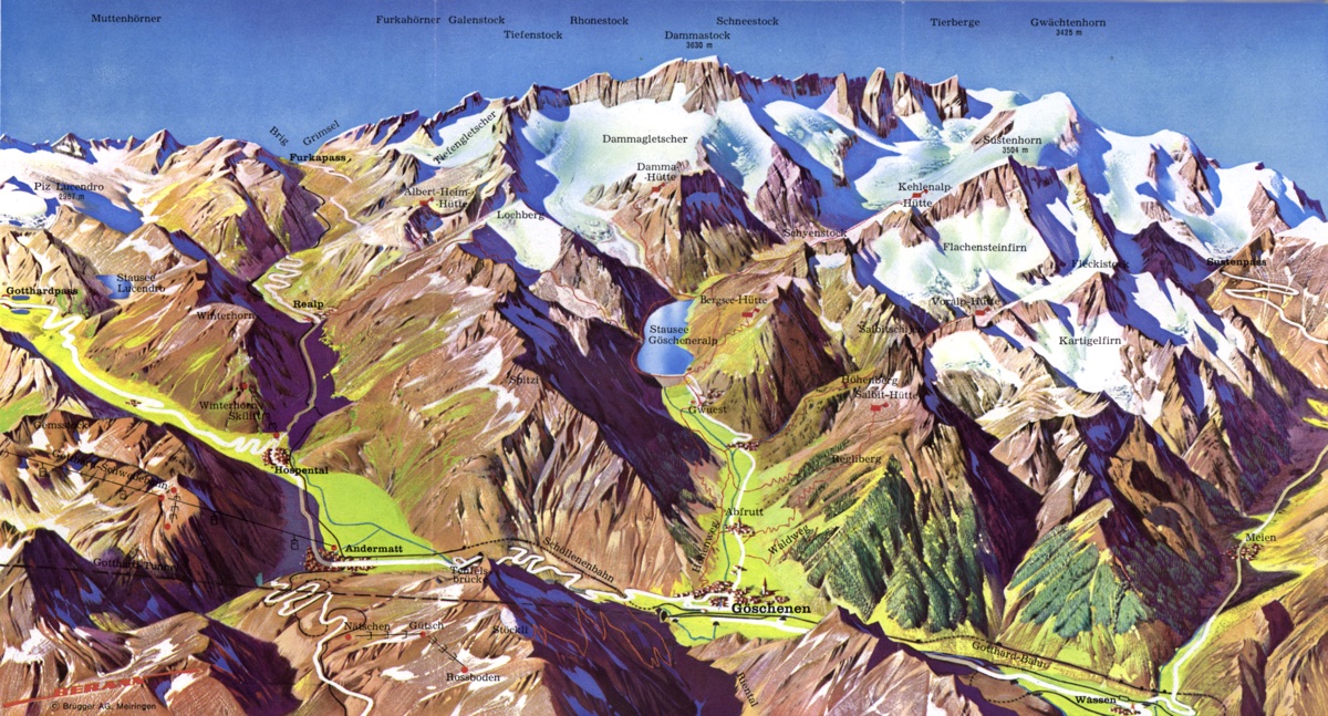 Andermatt  -  Göschenen