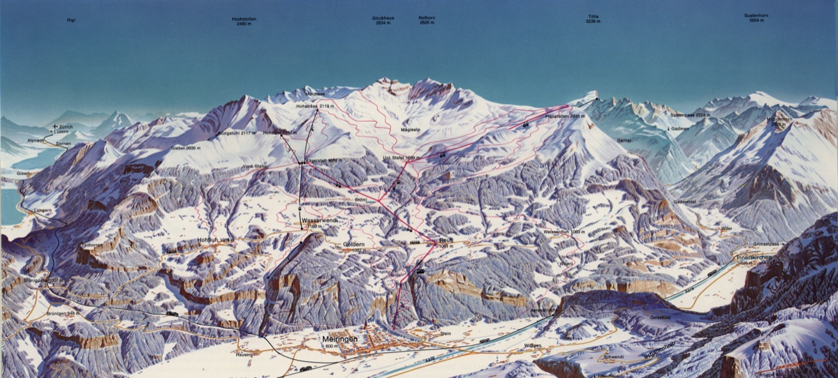Meiringen Nord,  Winter