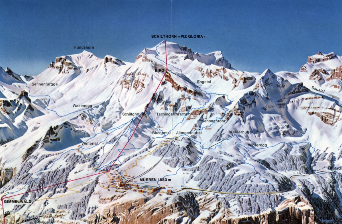 Schilthorn,  Winter