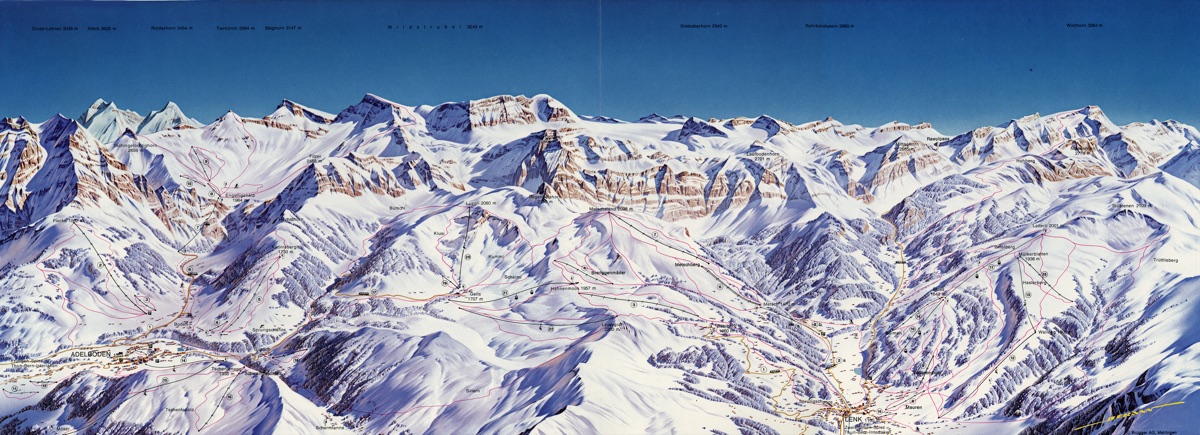 Adelboden - Lenk,  Winter