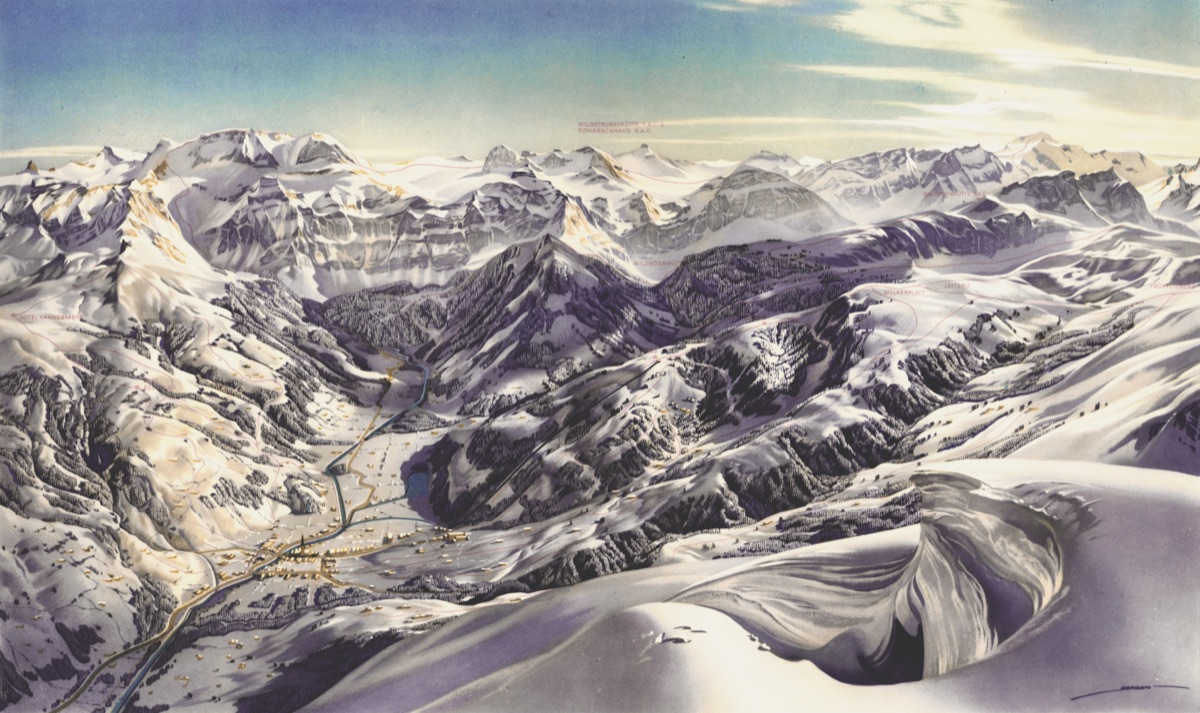 Lenk, Winter