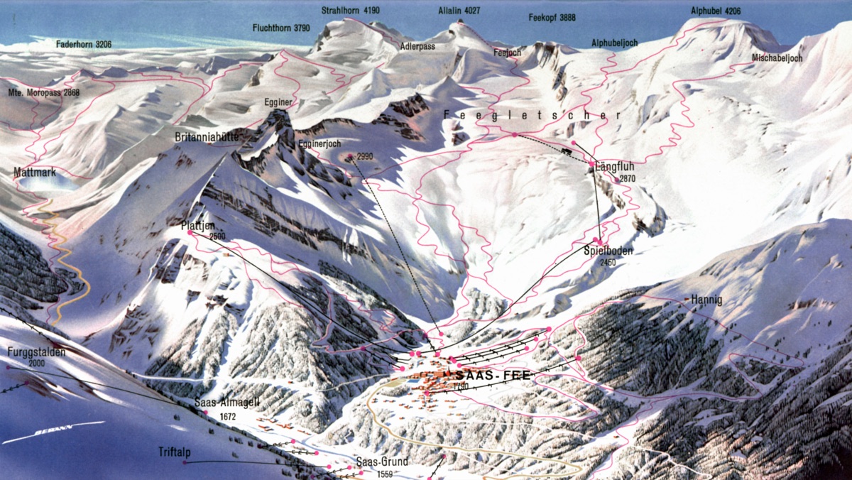 Saas-Tal: Fairy, Grund    / Wallis Winter 3