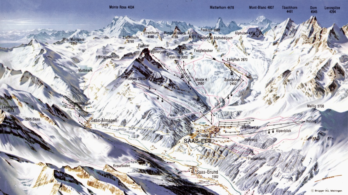Saas-Fee / Wallis Winter 4