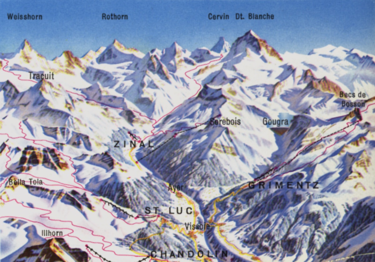 Val Zinal - Chandolin / Wallis Winter 2