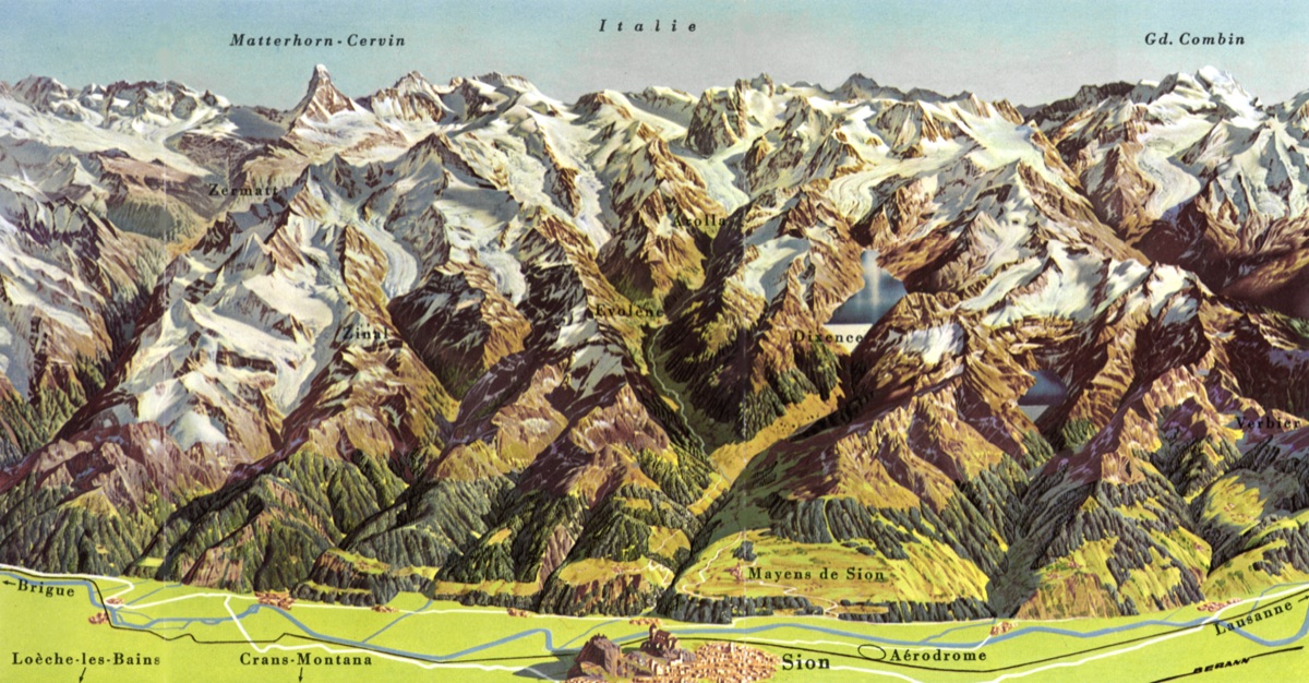 Sion, Wallis  /  Summer