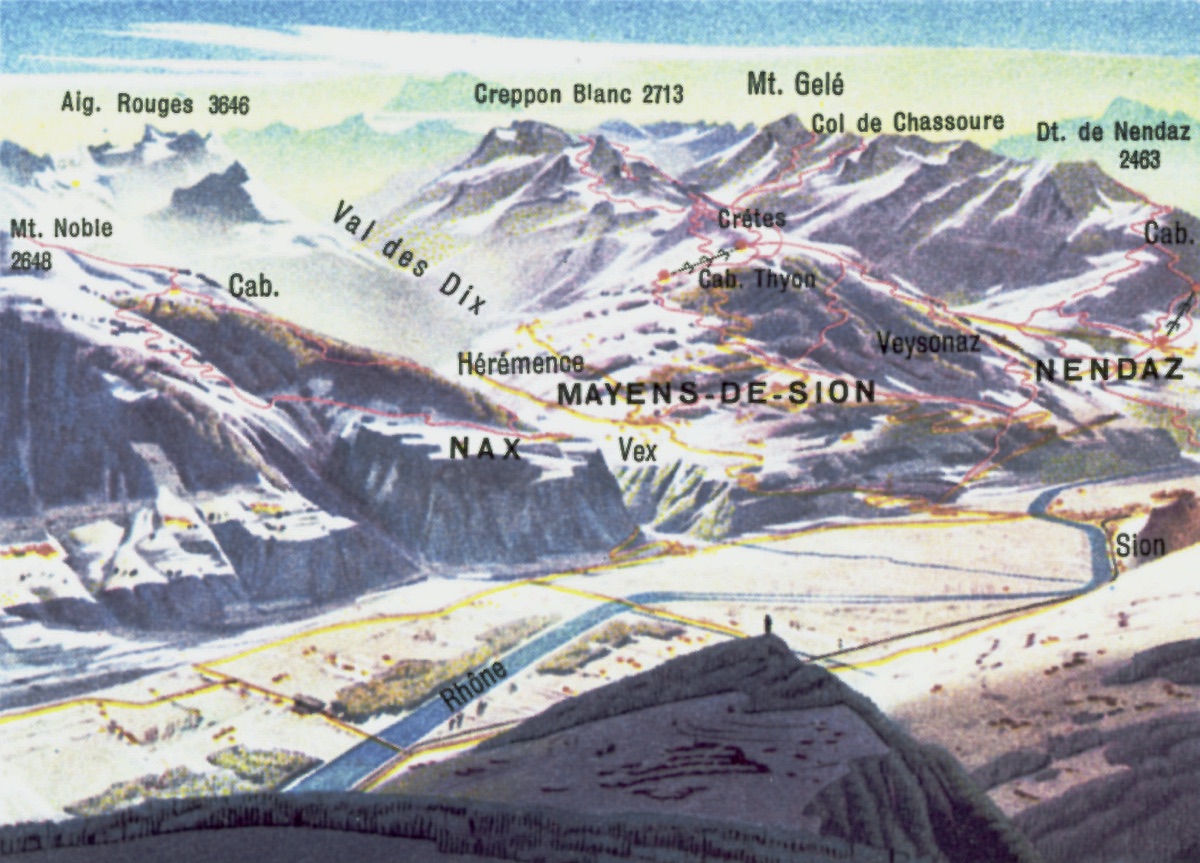 Mayens de Sion, Nendaz / Wallis, Winter 1