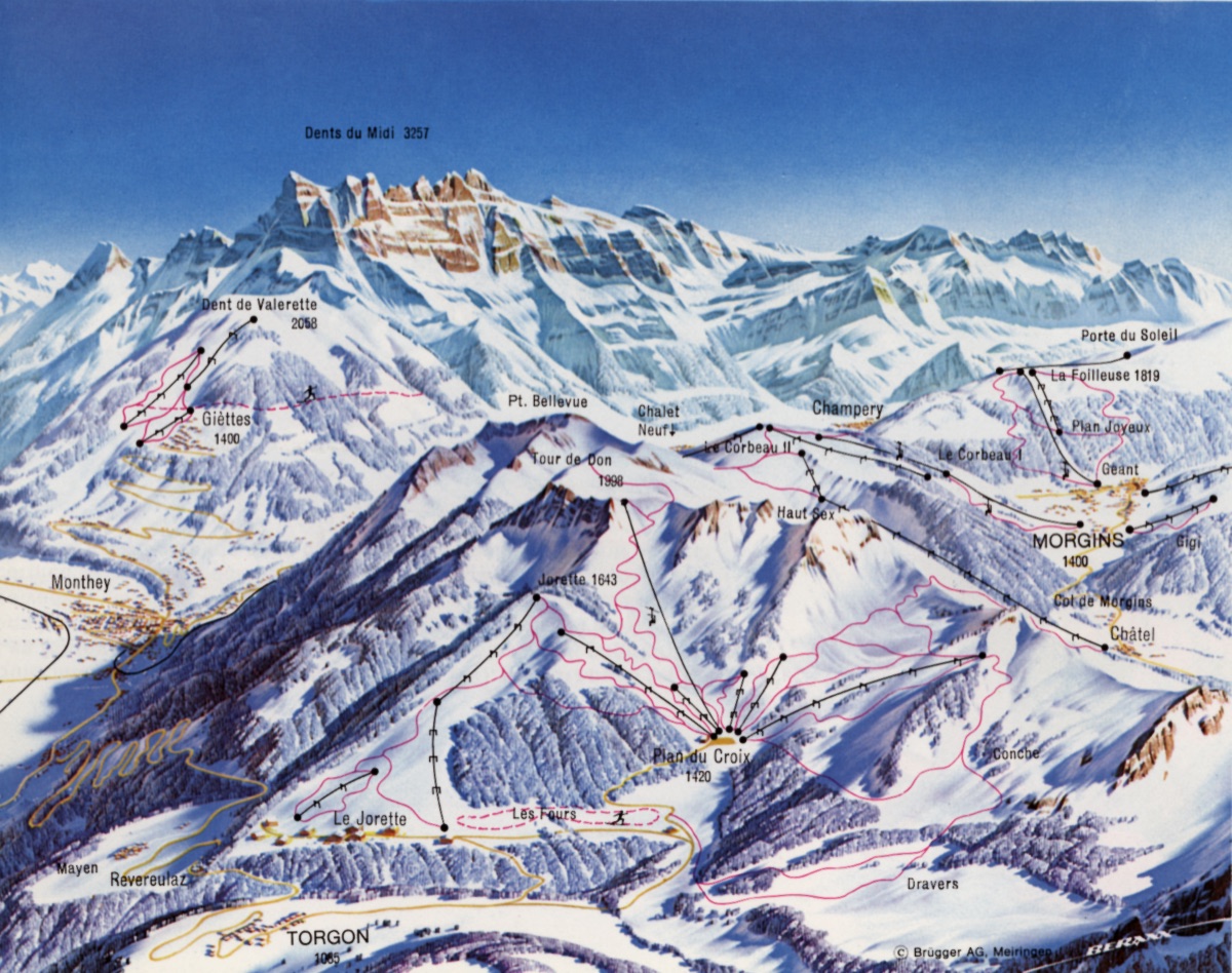 Torgon - Morgins /  Wallis Winter 4