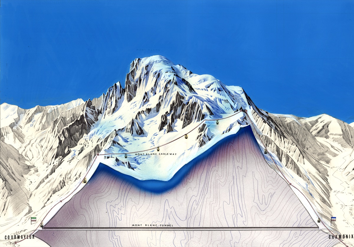 Mont Blanc, Color Sketch