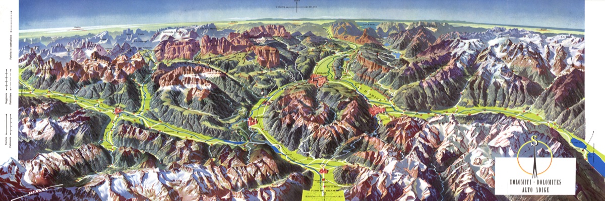 South Tyrol, from North to South