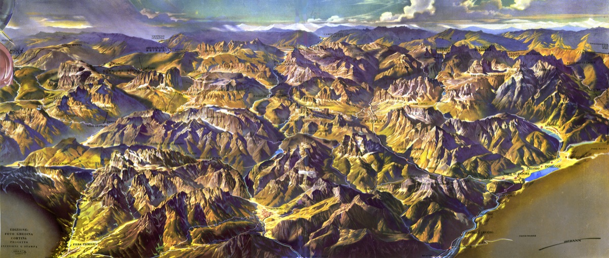 Dolomites South-North