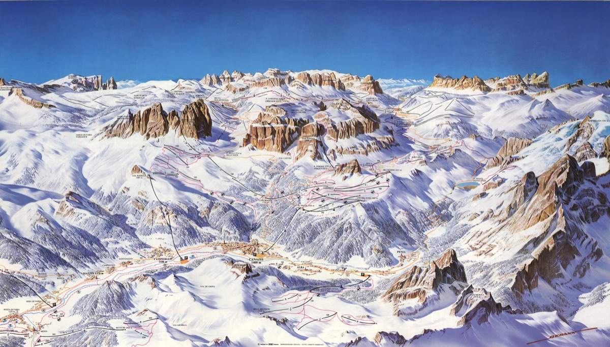Canazei Alba-Penia, Campitello Mazzin