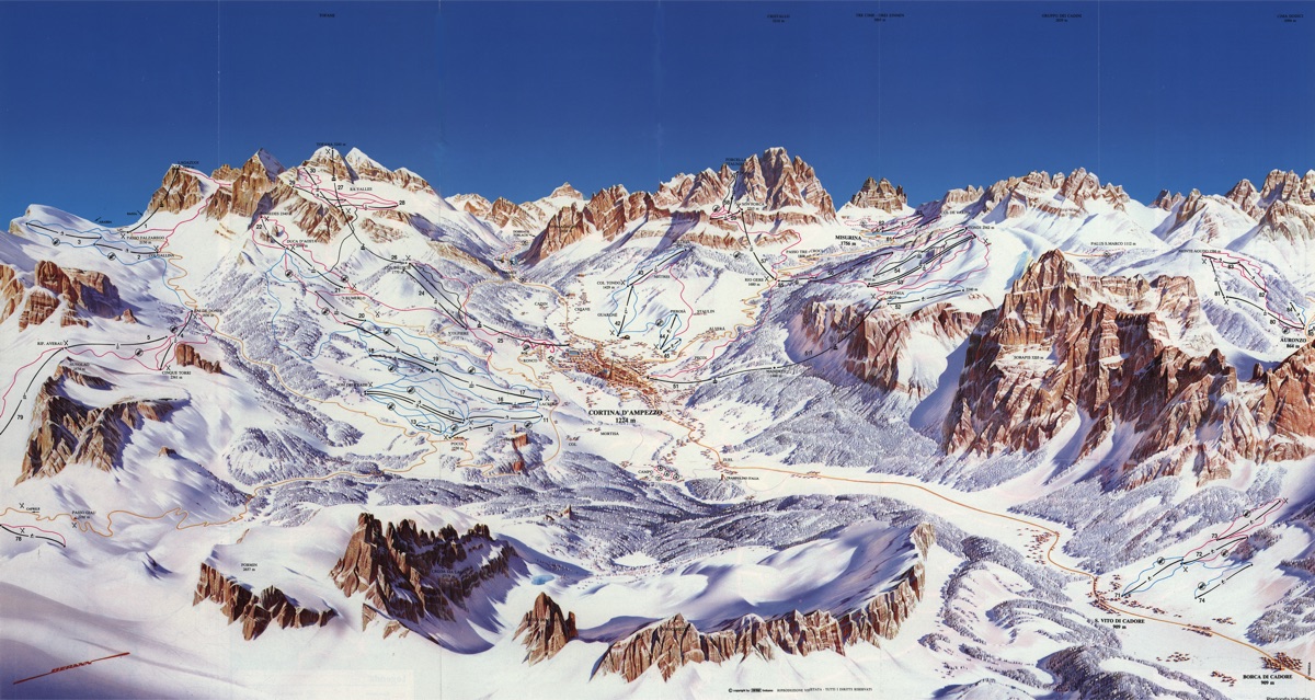 Cortina d´Ampezzo  Dolomiti Superski