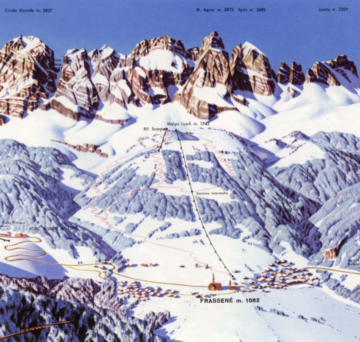 Frassenè Agordino / Winter