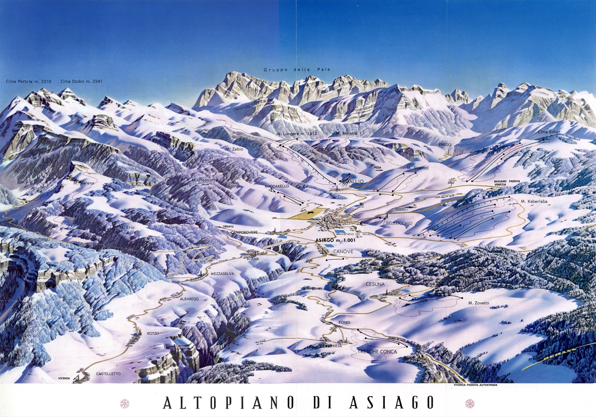Asiago, Altopiano di  /  Winter