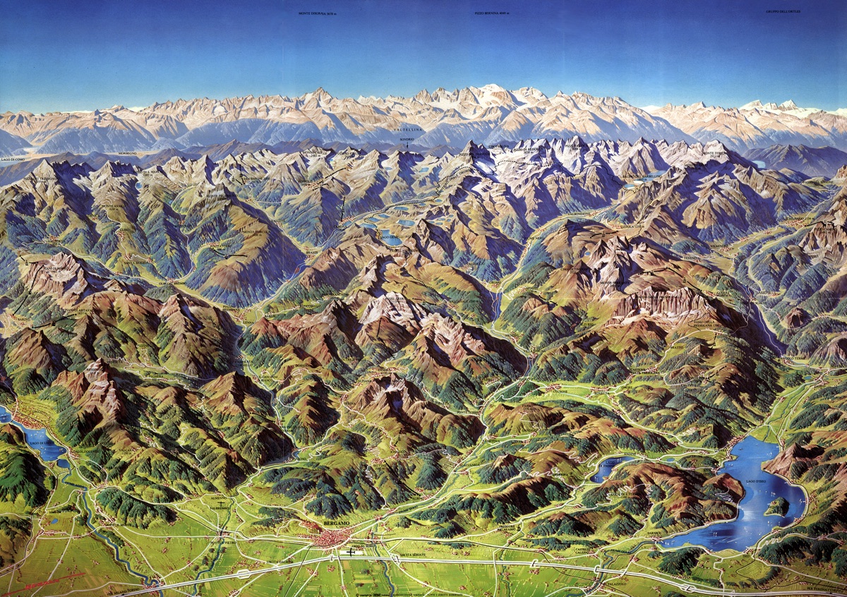 Bergamasche, Le Montagne / Summer