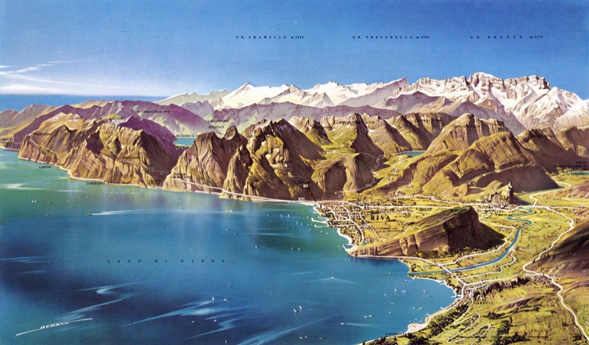 Gardasee, Riva, Neudruck