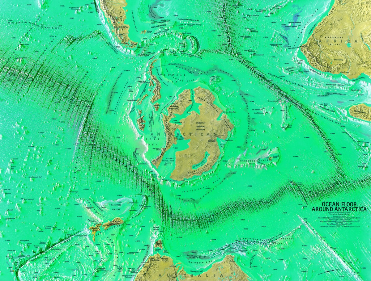 Ocean Floor: Antarctica