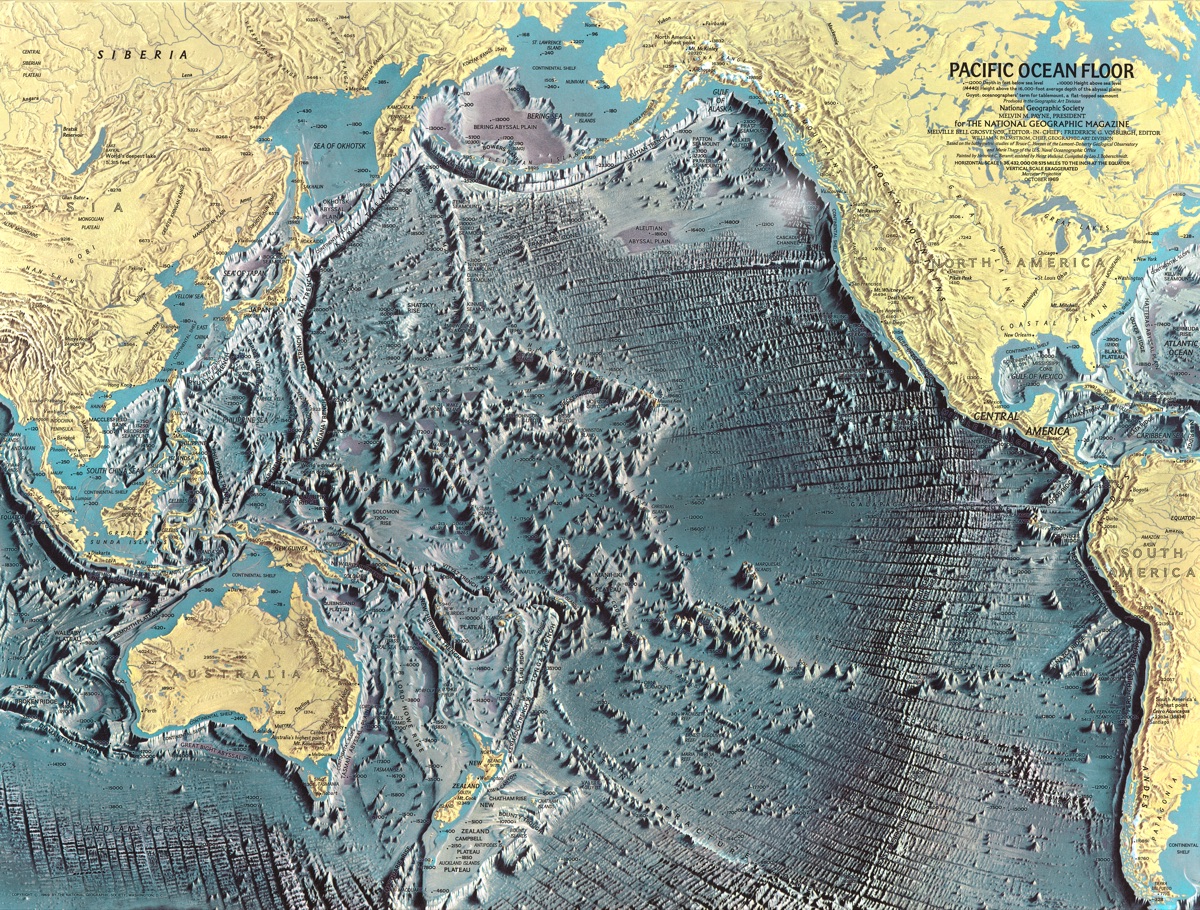 Ocean Floor: Pacific Ocean