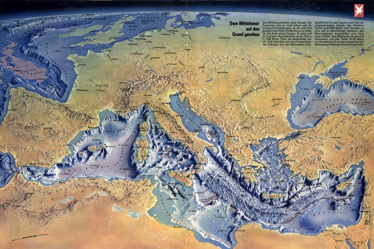 Ocean Floor: Mediterranean