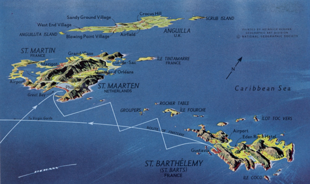 St. Martin, Barthélemy