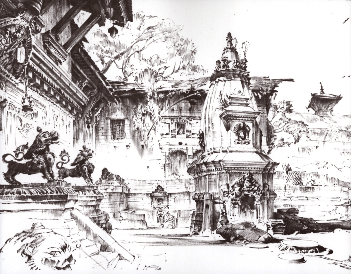 Bhaktapur, Pagoda and Stupa