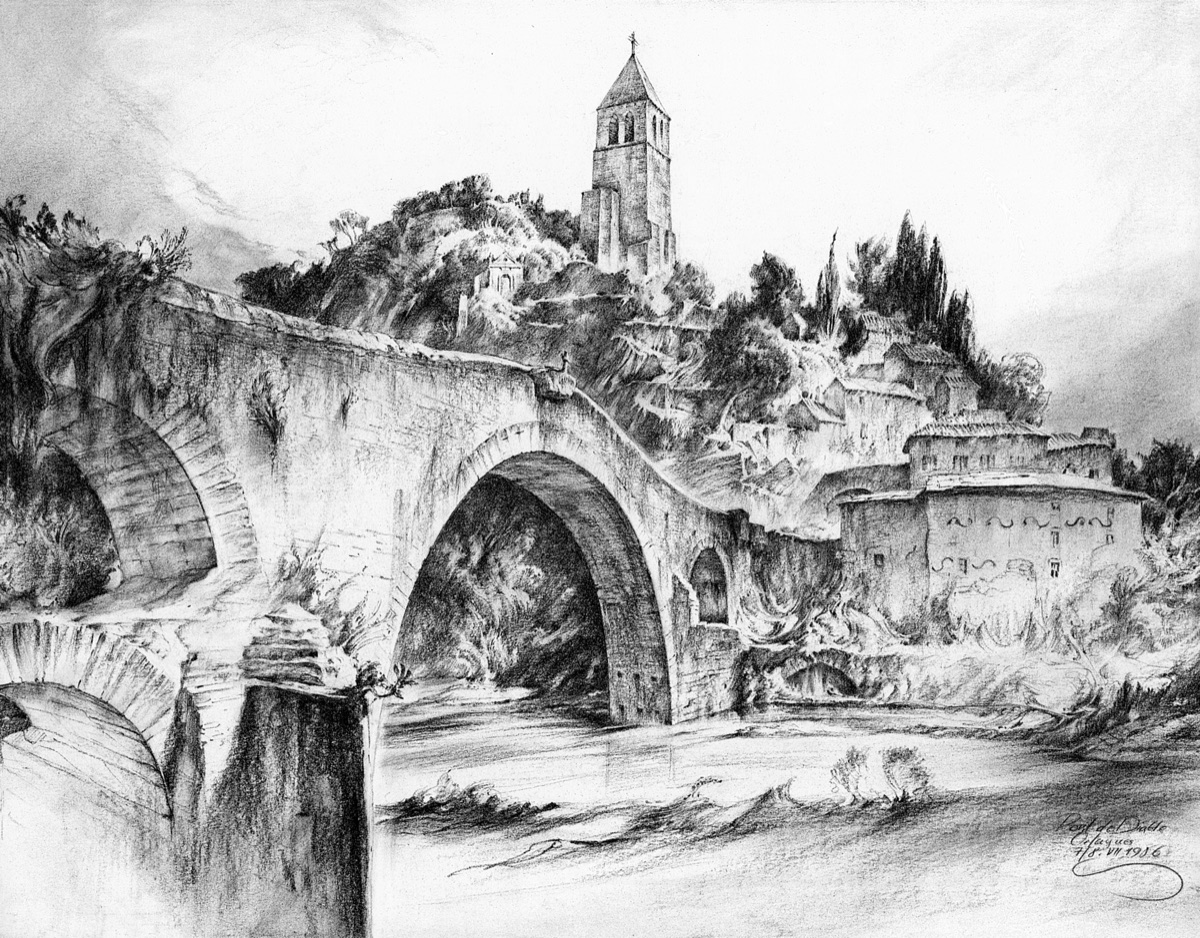 Pont de Diable, Orlagues, 2