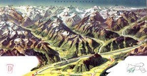 Upper Inn Valley with the Ötztal Alps