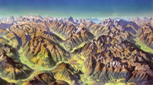 Upper Inn Valley Paznaun Arlberg Summer Reprint