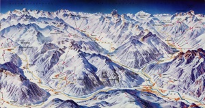 Arlberg Paznaun Oberinntal  Winter
