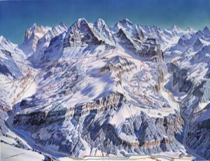 Jungfraubahn, Winter