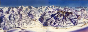 Gstaad, Winter Panorama