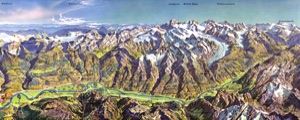 Wallis, Sion to Furka Pass, North Side / Summer