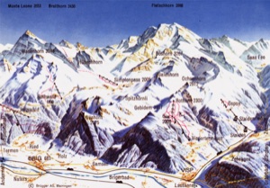 Brig - Visp Facing South / Wallis Winter 4