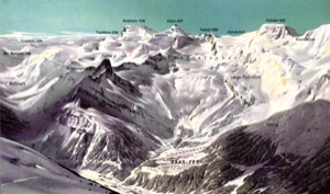 Saas -Fee / Wallis Winter 1
