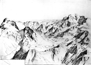 Simplon Pass Sketch