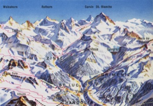 Val Zinal - Chandolin / Wallis Winter 2