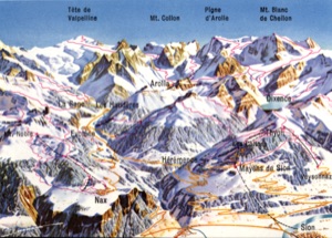 Val  d´Herens / Wallis Winter 2