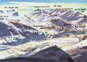 Mayens de Sion, Nendaz / Wallis, Winter 1