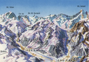 Liddes - Orsieres / Wallis Winter 2
