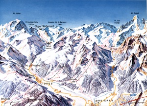 Orsiere and Liddes /  Wallis Winter 4