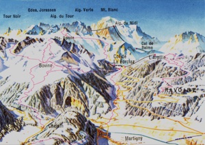 Martigny, Ravoire, Col de lda Forclaz / Wallis Winter 2
