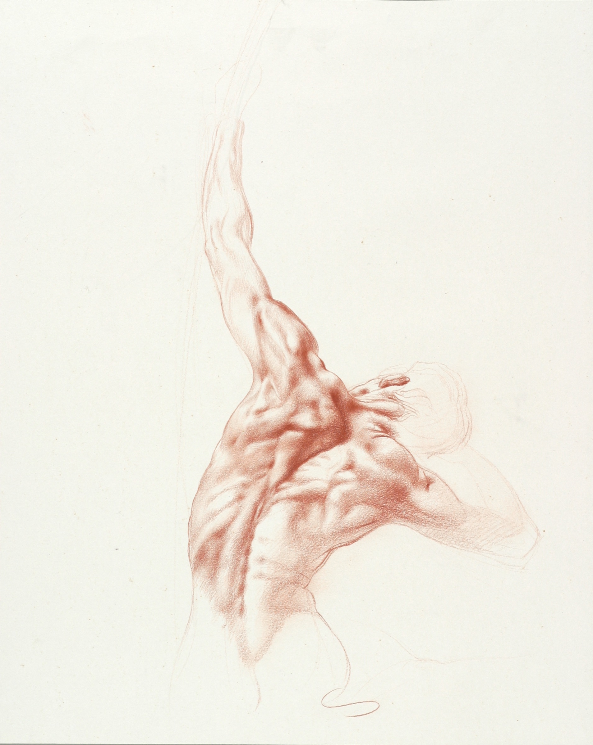 Rückenakt Bogenschütze