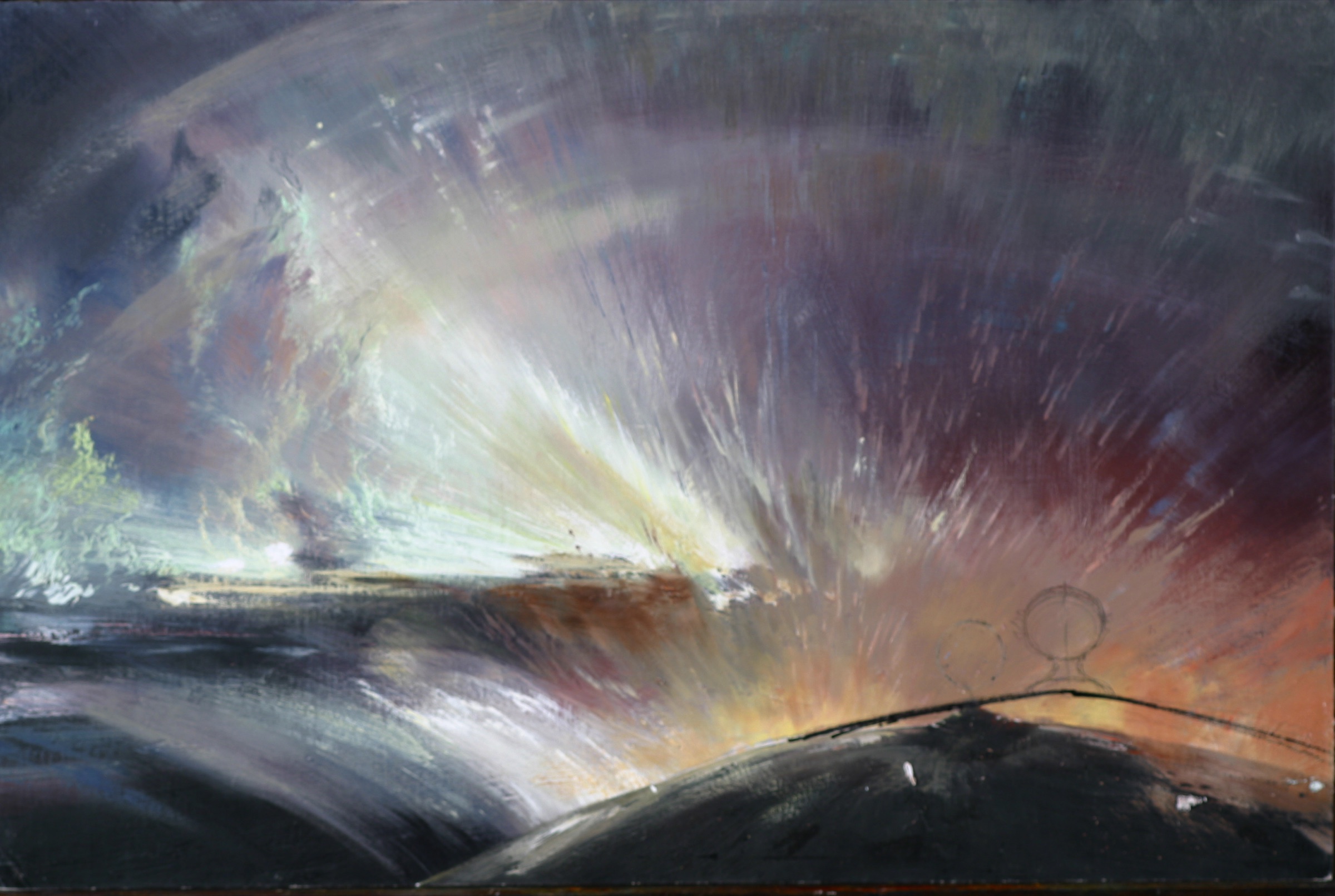 Spray on the Highway