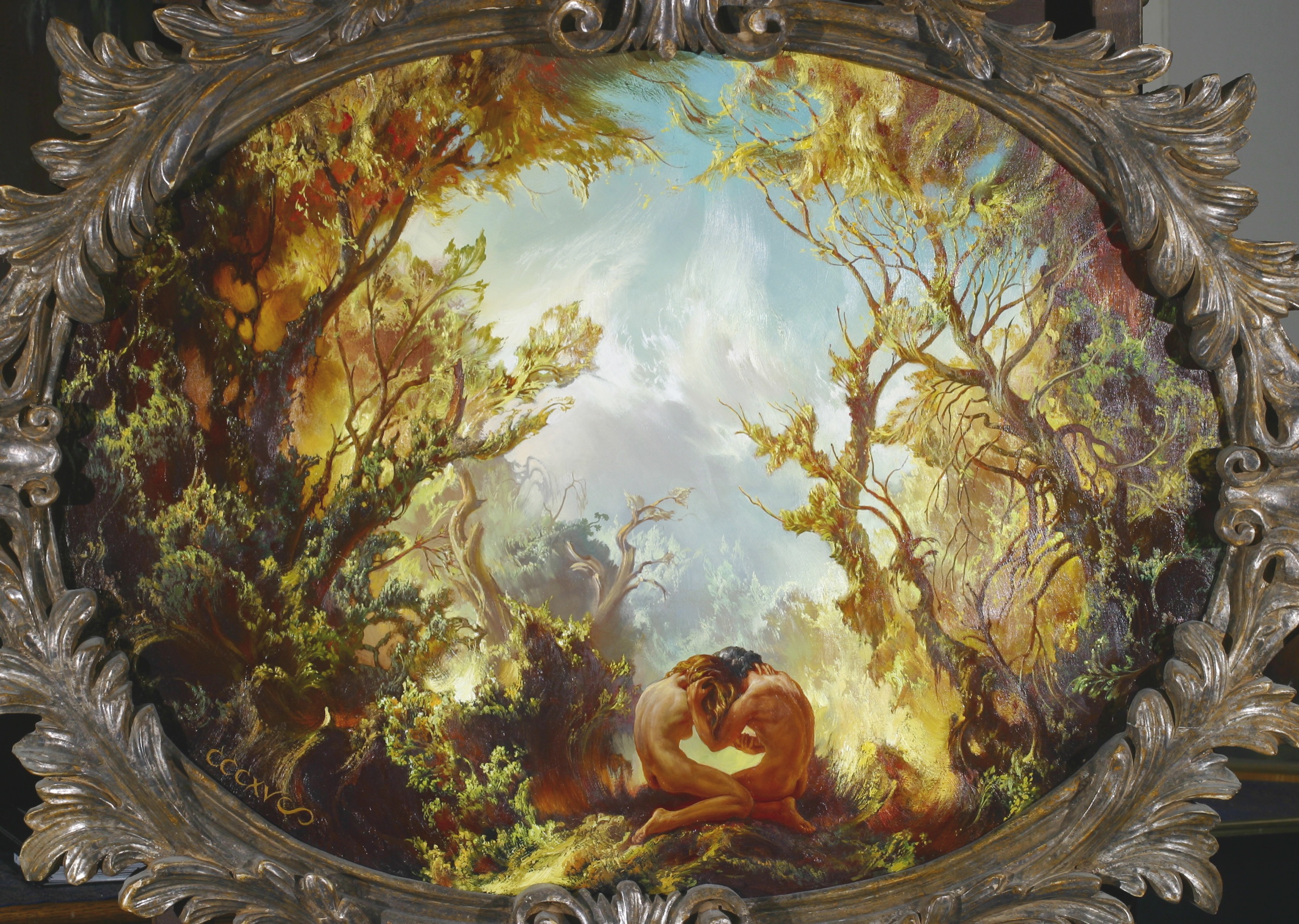 Lovers under Trees