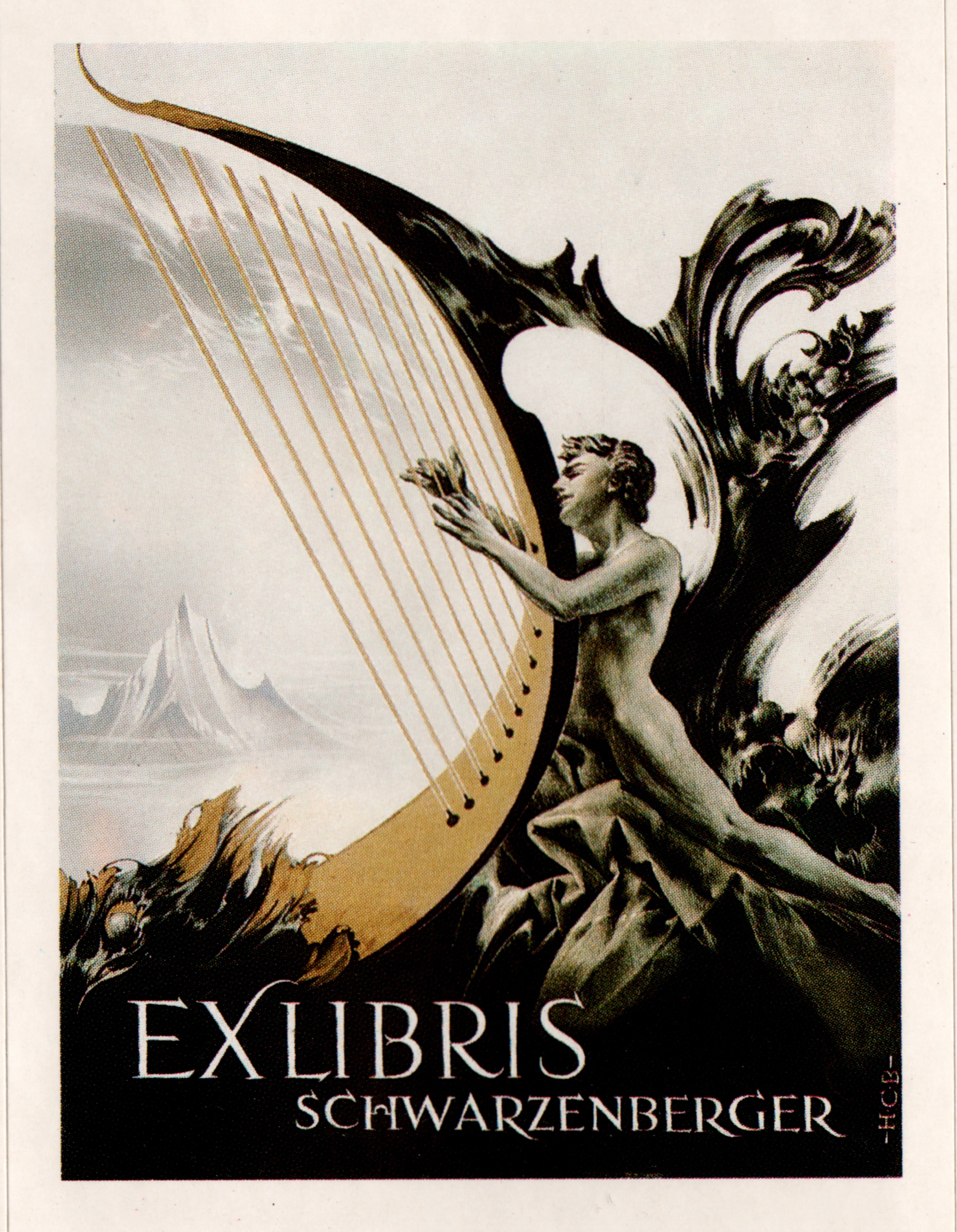 PK_38  Ex Libris Schwarzenberger