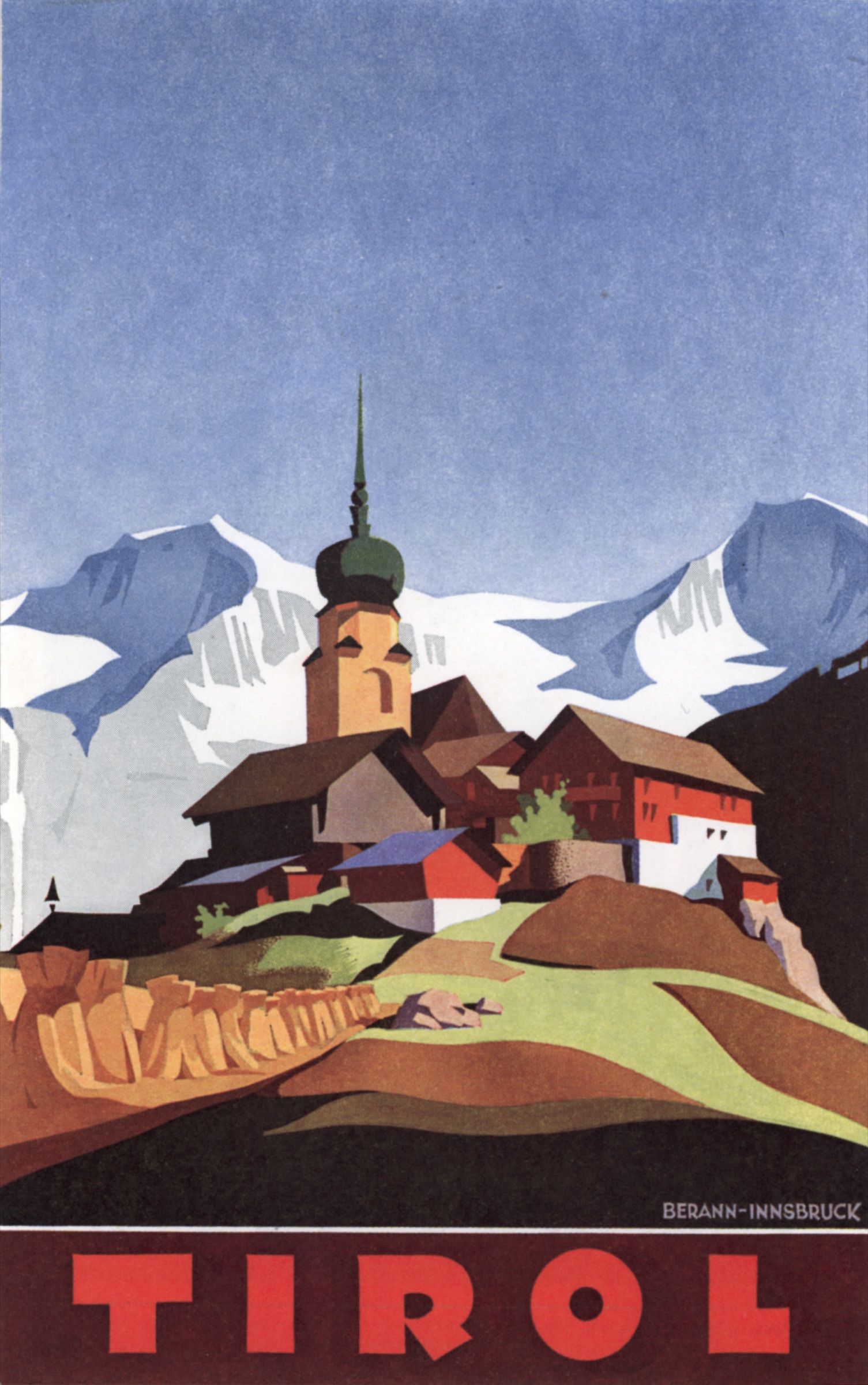 PL_021 Tyrol, Village on a Hill