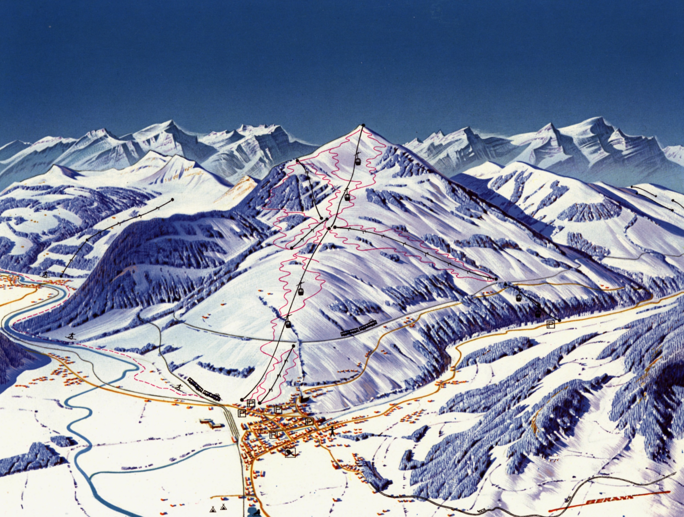 Zweisimmen-Rinderberg, Winter